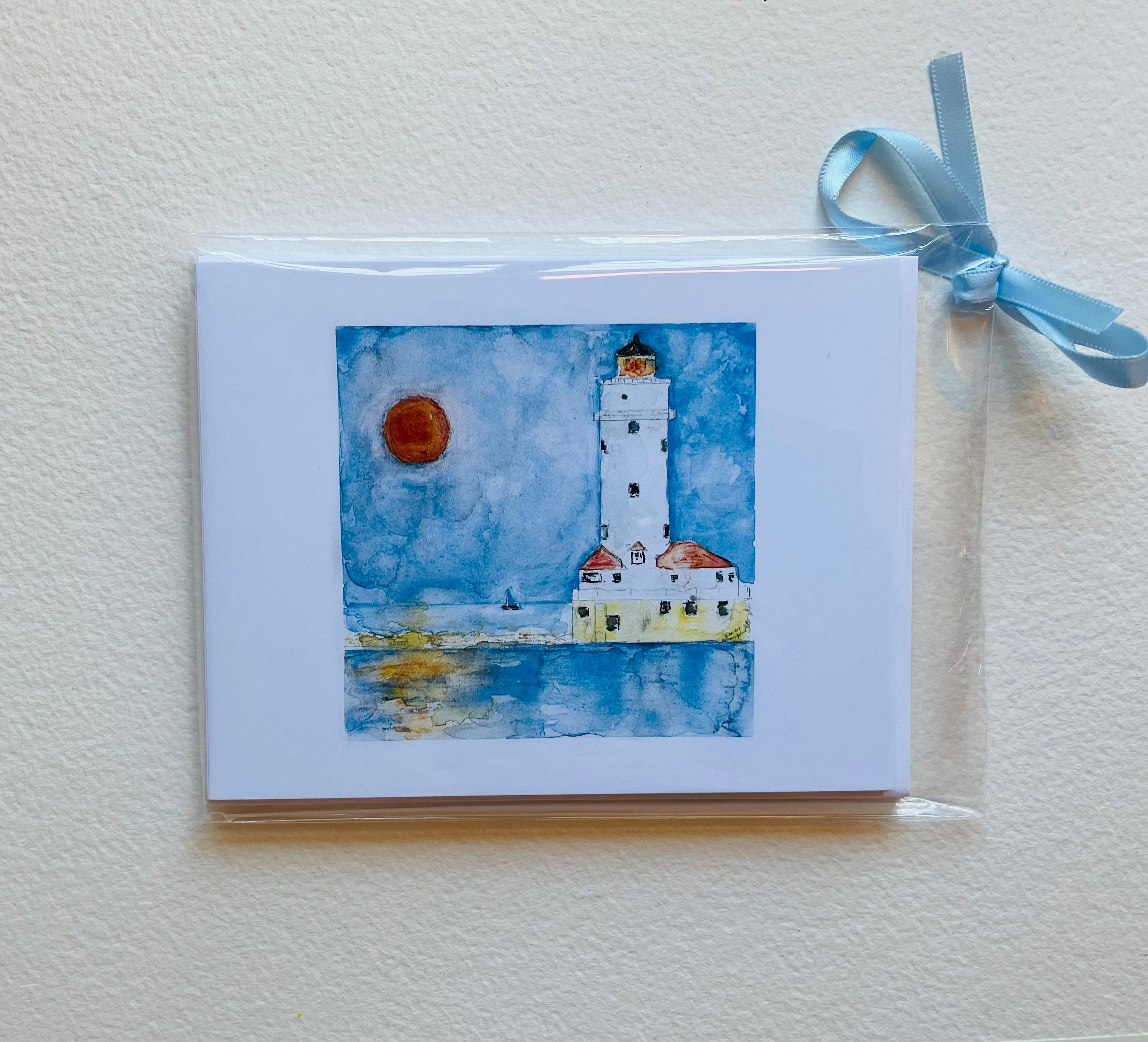 “To the Chicago Lighthouse” Notecards