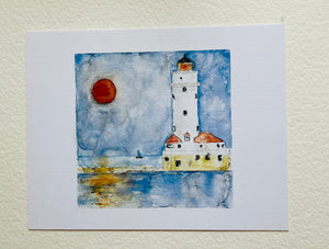 “To the Chicago Lighthouse” Notecards